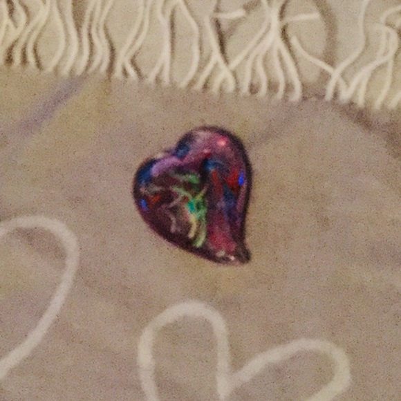 ⚜️ THROW-Abstract HEARTS REVERSIBLE COZY & SOFT EUC - Picture 10 of 16